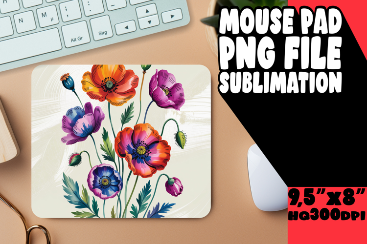 SWEET desk MAT Sublimation Ideas, Flowers