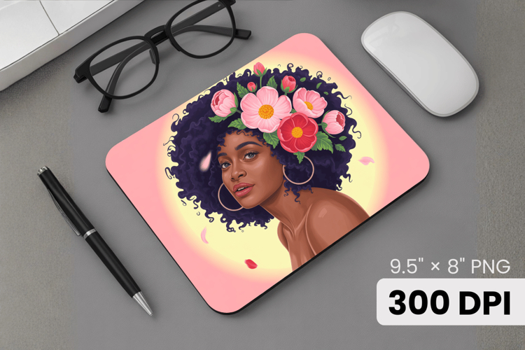 Black Girl Afro Png Image 14