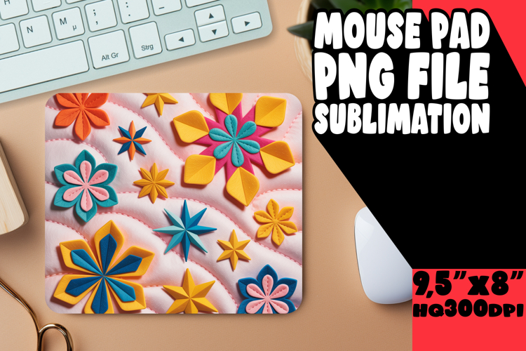 Enchanted Mouse Mat Sublimation Style, Holiday