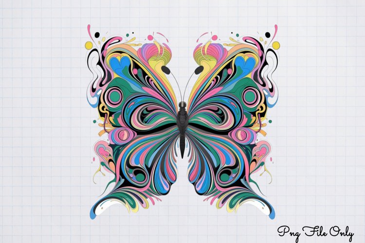 Smoke Butterflies Clipart PNG