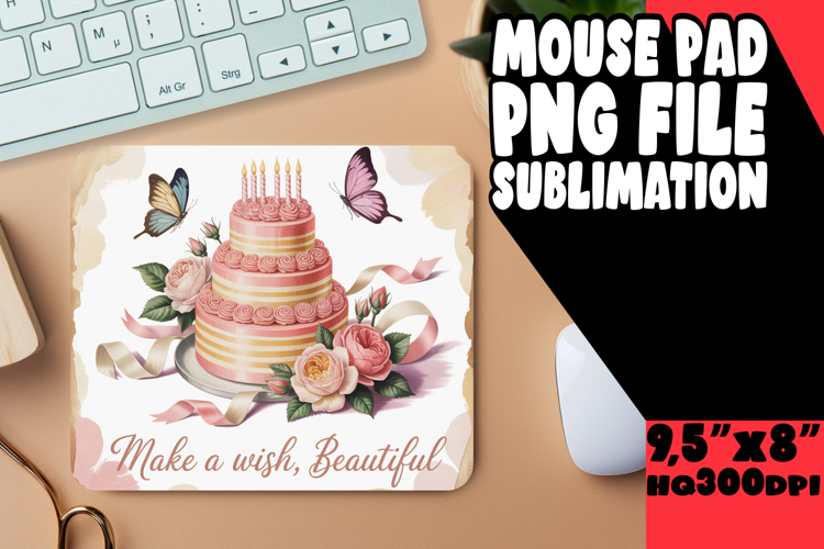 RADIANT desk pad Fun Design, Girl Quote