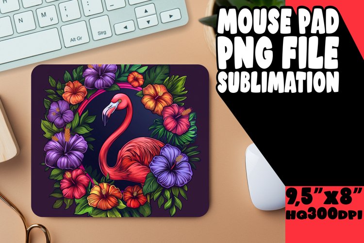 Flamingo Delight Mouse Pad Assortment example image 1