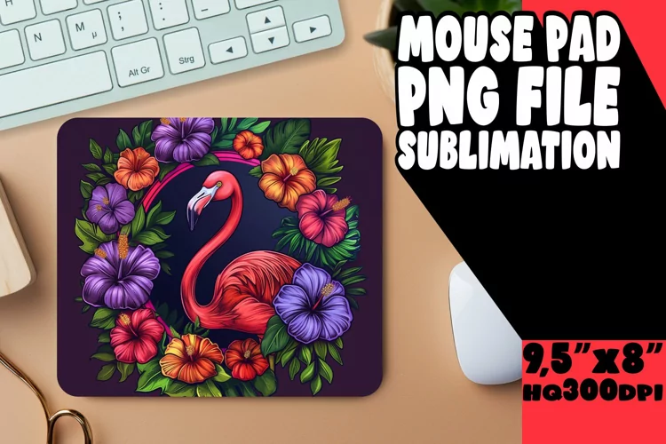 Flamingo Delight Mouse Pad Assortment
