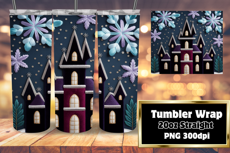 Christmas Tumbler Wrap Image 10