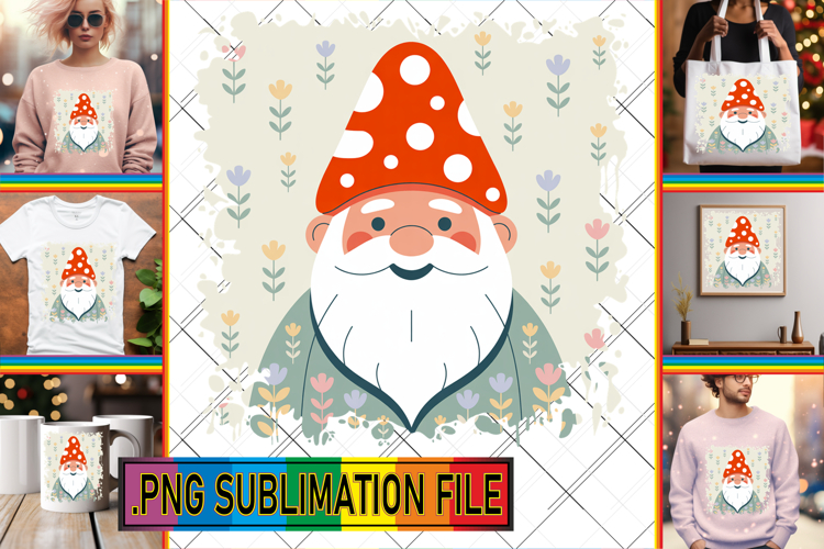 Timeless TSHIRT Designs PNG, Gnomes