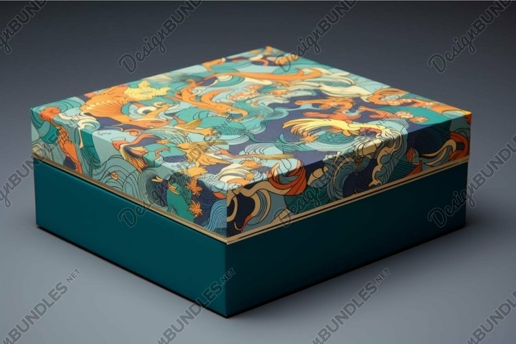 Elegant ornate box with intricate patterns