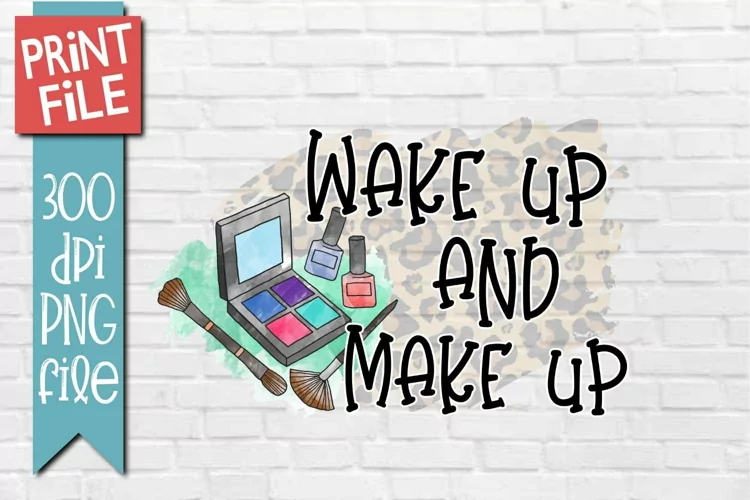 Makeup Sublimation Design