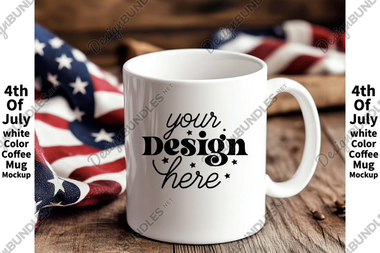 White Tshirt Mockup Image 4