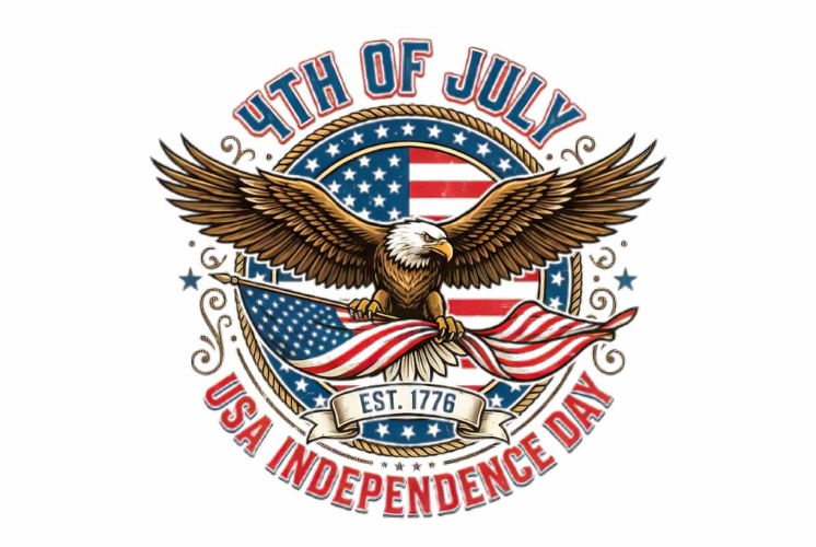 Eagle Flag 4TH JULY