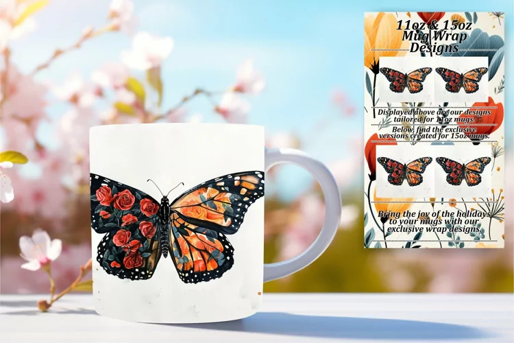 Spring Fling: Butterfly Mug - 11oz & 15oz