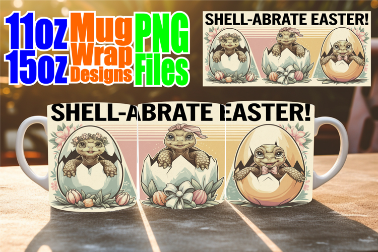 Wholesome days 11oz 15oz sublimation wrap, Easter