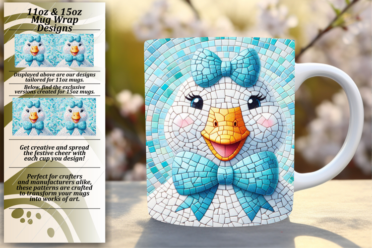 Gorgeous 11oz Mug Wrap Png Design , Goose