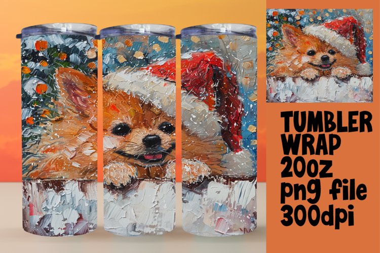 Christmas Tumbler Wrap Image 2