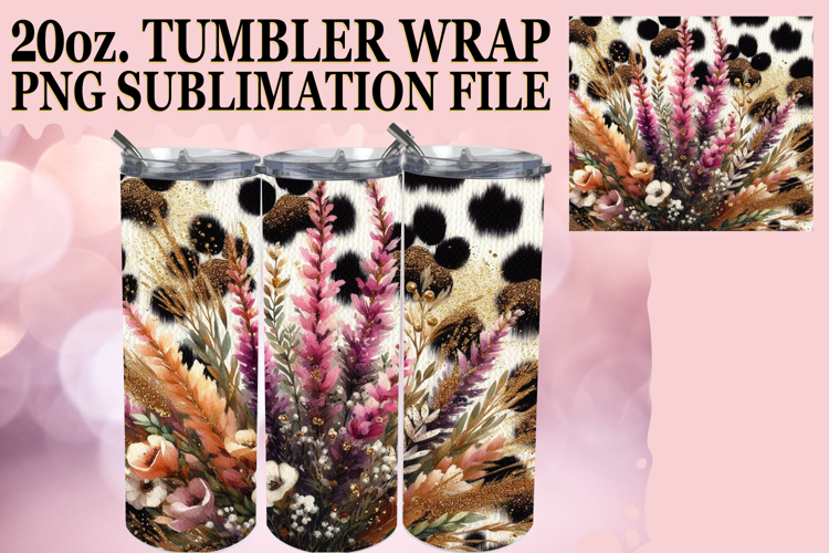 ENCHANTED EVENINGS 20oz TUMBLER WRAP, Leopard Prints