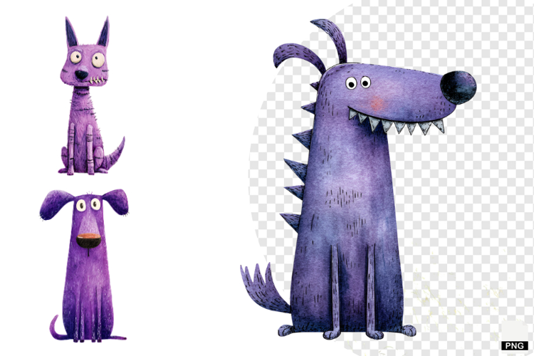 Zombie Dog Clipart
