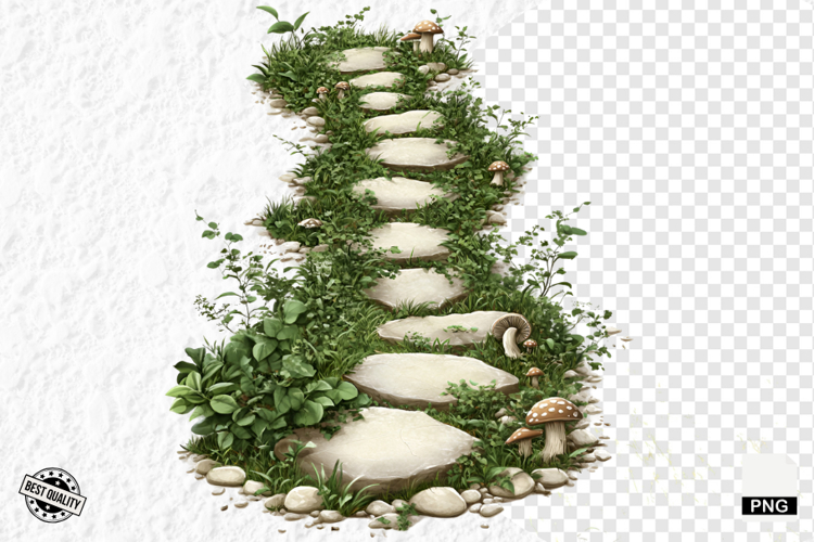 Summer Path Clipart