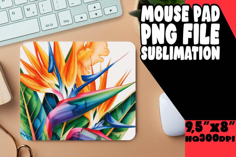 Unique MOUSE MAT Gift Ideas, Flowers