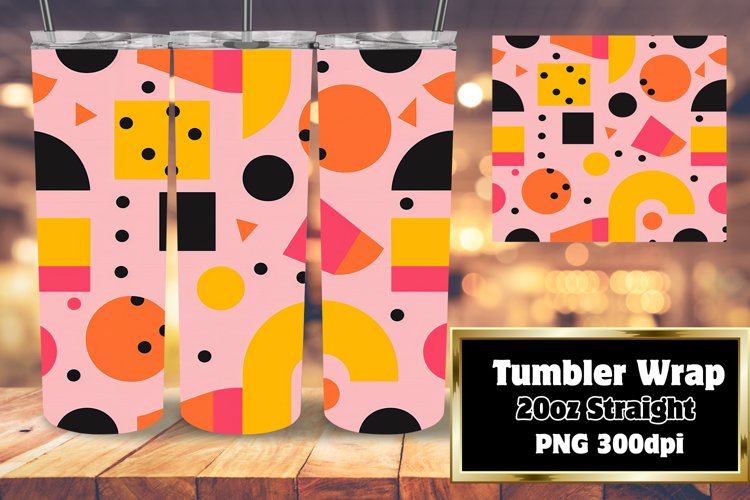 Abstract Neon Spectrum Sublimation Patterns 20oz
