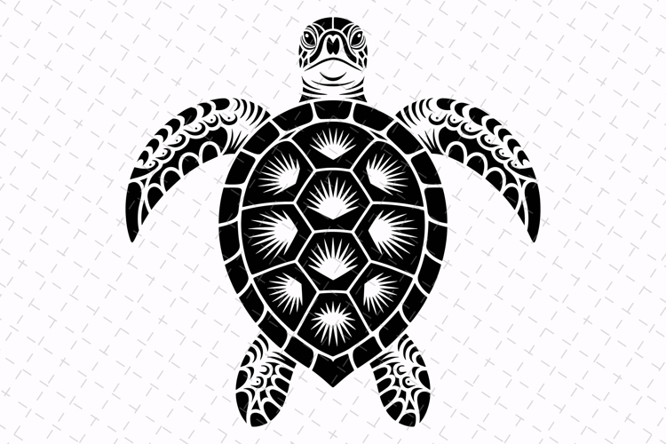Cute Turtle Svg Image 10