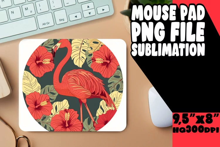 Flamingo Frenzy Mouse Pad Variety