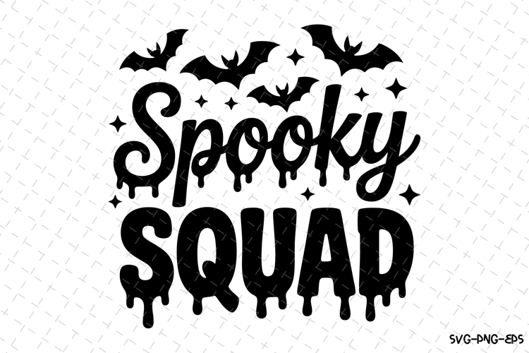 Spooky Squad Svg | Halloween Svg | Svg Cut Files