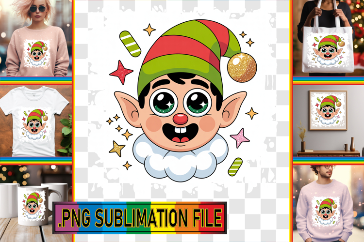LUMINOUS Sublimation Gift Ideas, Cute Christmas