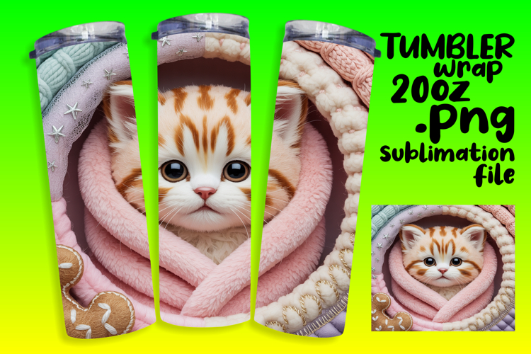 Trendy 20oz Design for Sublimation , Holiday Pets