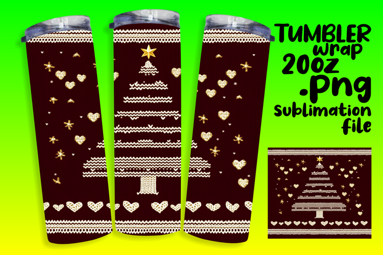 Christmas Tumbler Wrap Image 10