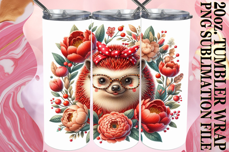 PRESENT OF ADVENTURE 20oz TUMBLER WRAP, Cute Animals