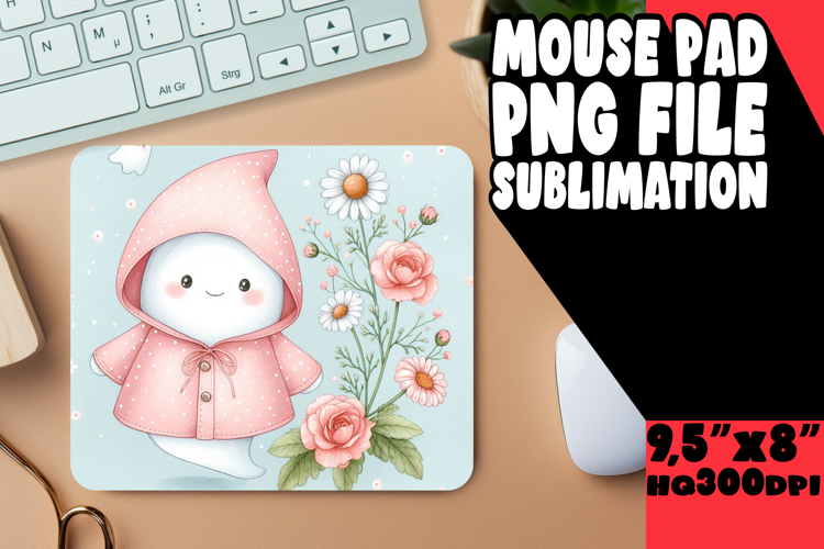 RADIANT MOUSE MAT PNG INSPIRATION, Cute Ghost