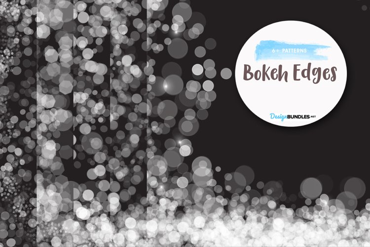 Bokeh Edges Texture design graphics & illustration example image 1