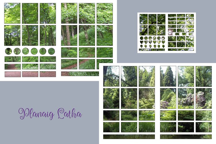 Parks of Wales A4 Letter size Planner stickers example image 1