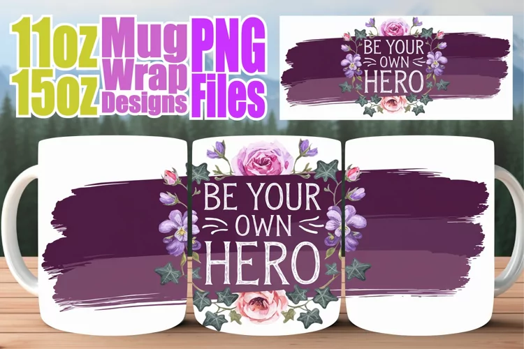 Exquisite charm 11oz 15oz mug wrap, Quote