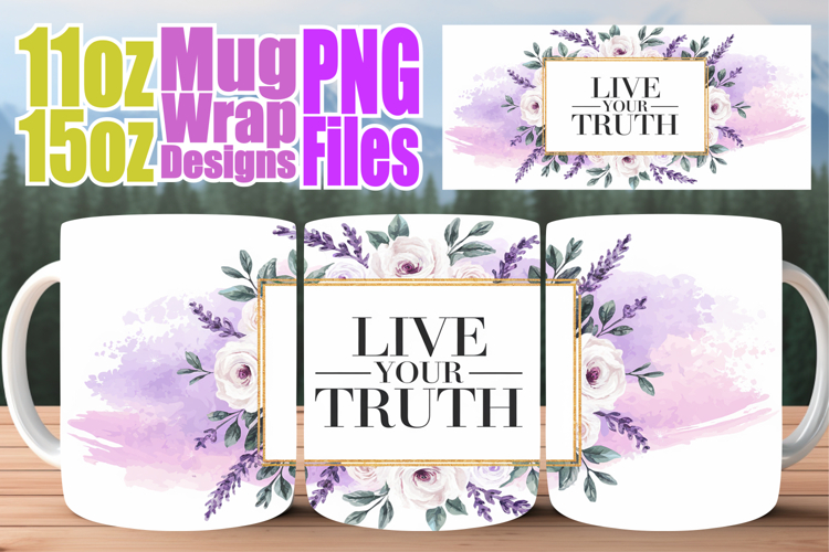 Radiant mornings 11oz 15oz sublimation wrap, Quote