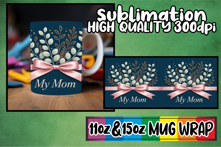 Happy journeys 11oz 15oz sublimation wrap, Mother's Day