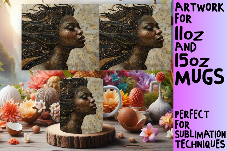 Black Girl Afro Png Image 7