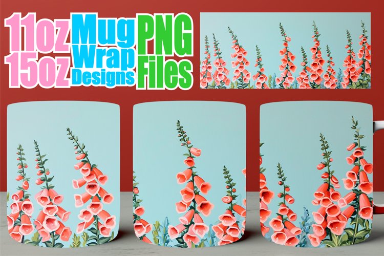 Floral Symphony Cup: Springtime Sublimated Charm 15oz example image 1