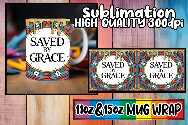 Beautiful sunsets sublimation mug wrap, Christian