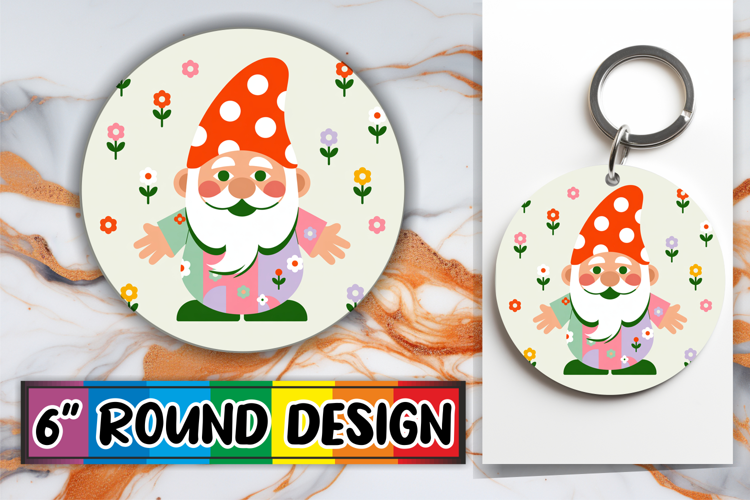 Timeless Circle Designs for Holidays, Spring Gnomes