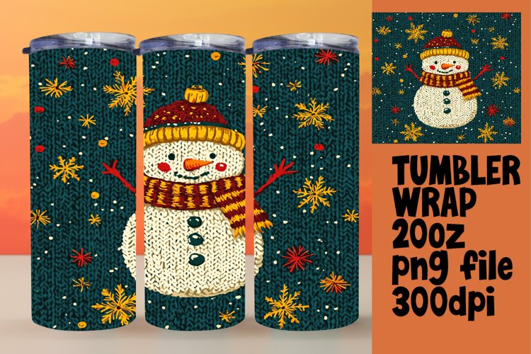 Christmas Tumbler Wrap Image 13