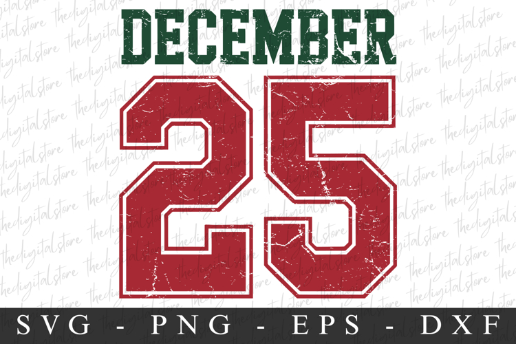 December 25 Svg | Christmas svg