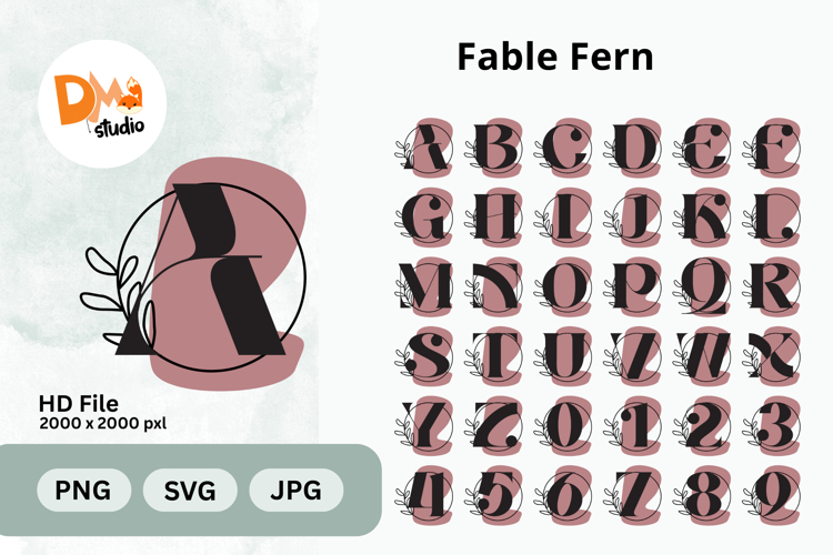 Fable Fern Monogram