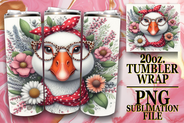 Enchanted Journeys 20oz tumbler wrap, Cute Animals