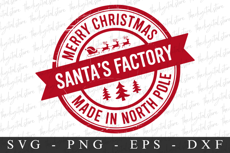 Merry Christmas Tree Svg Image 7