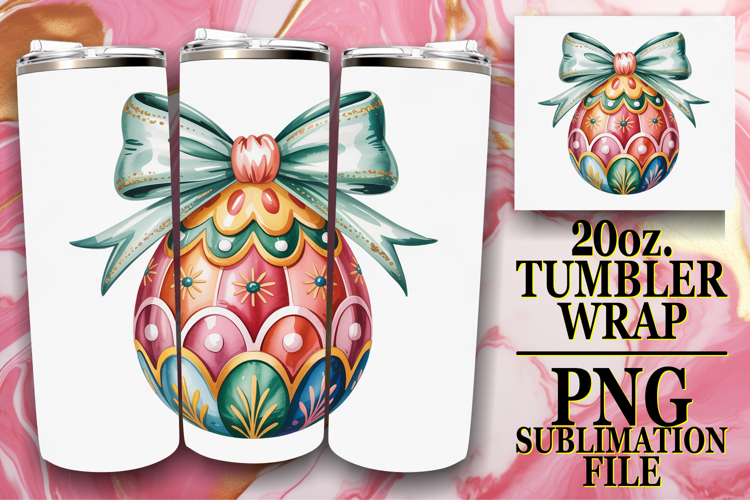 LUMINOUS ADVENTURES 20oz TUMBLER WRAP, Easter Egg