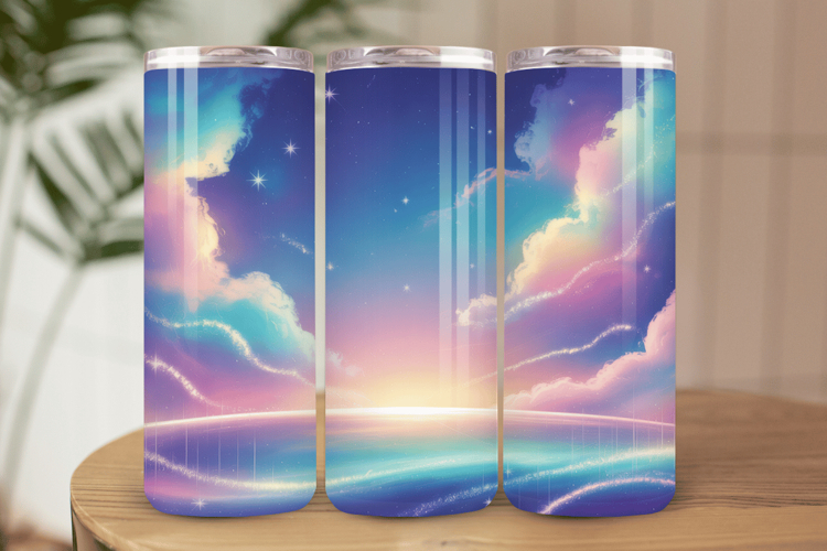 20 Oz Sublimation Tumbler Wrap Image 7