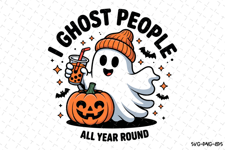 Cute Ghost Silhouette Image 7