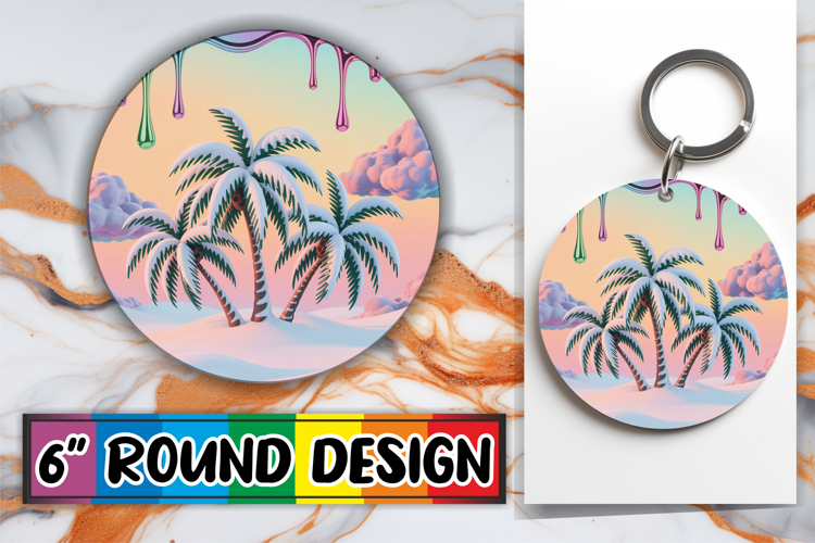 Cheerful Round Ornaments Design PNG, Winter