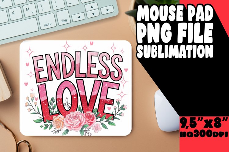 Joyful Mouse Pad Designs PNG, Valentines