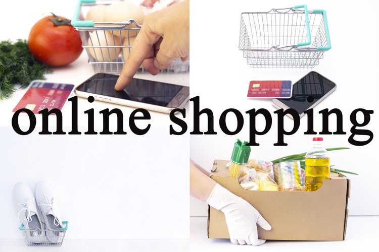 10 photos online shopping